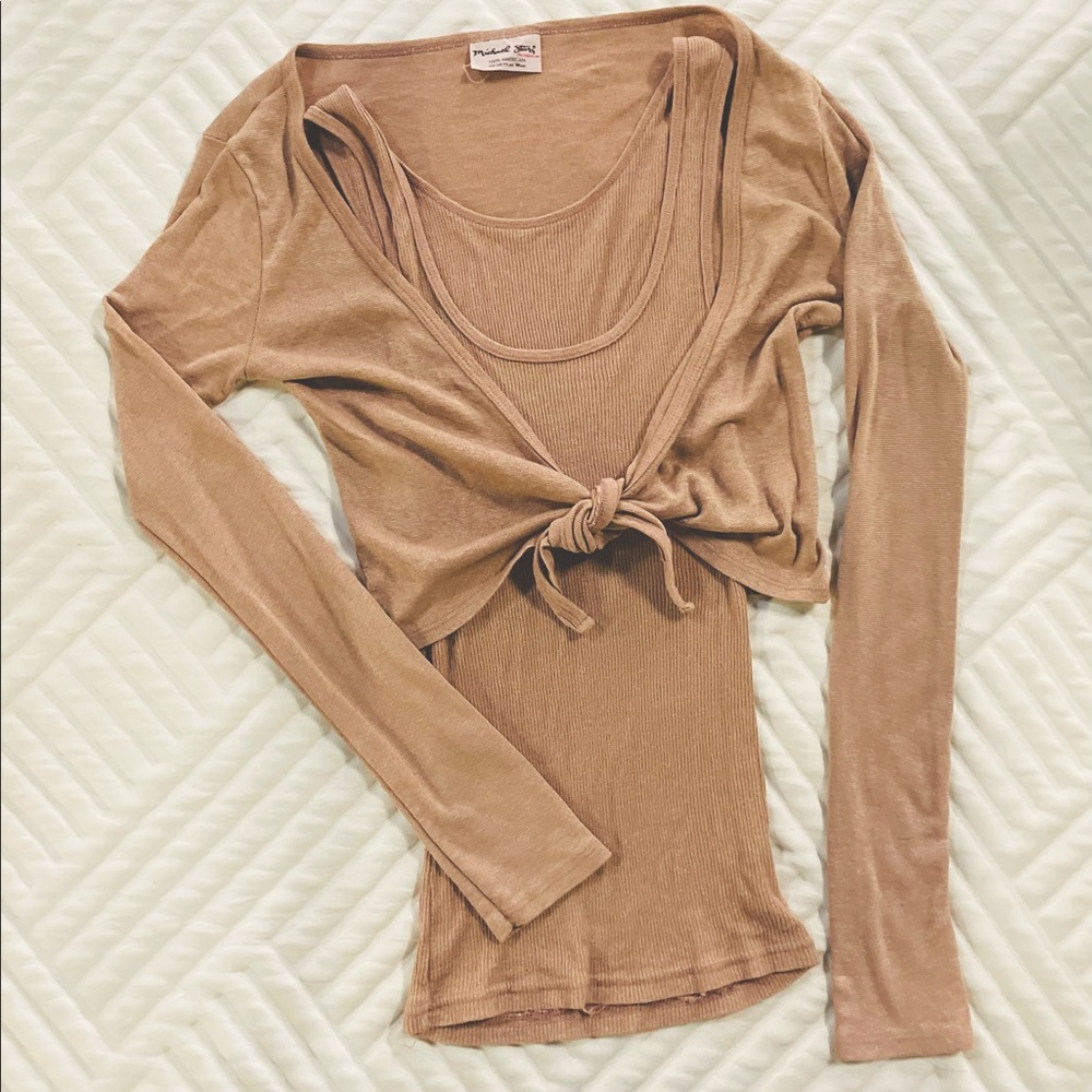 Michael Stars two piece top